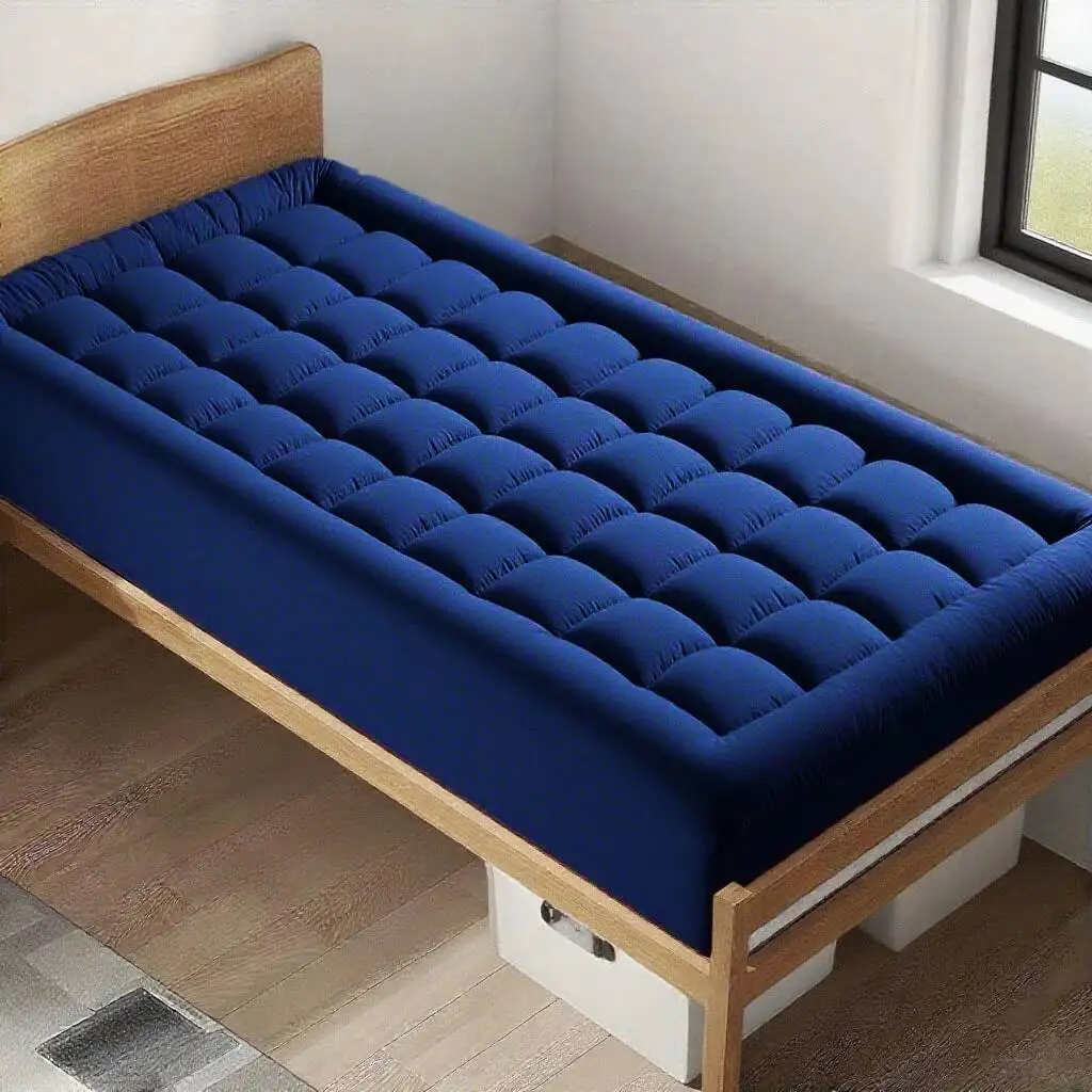 Plush Mattress Topper For College Dorm, Breathable & Soft Bed Topper, Cooling Pillowtop, Hypoallergenic Down Alternative Filling
Plush Mattress Topper For College Dorm, Breathable & Soft Bed Topper, Cooling Pillowtop, Hypoallergenic Down Alternative Filling