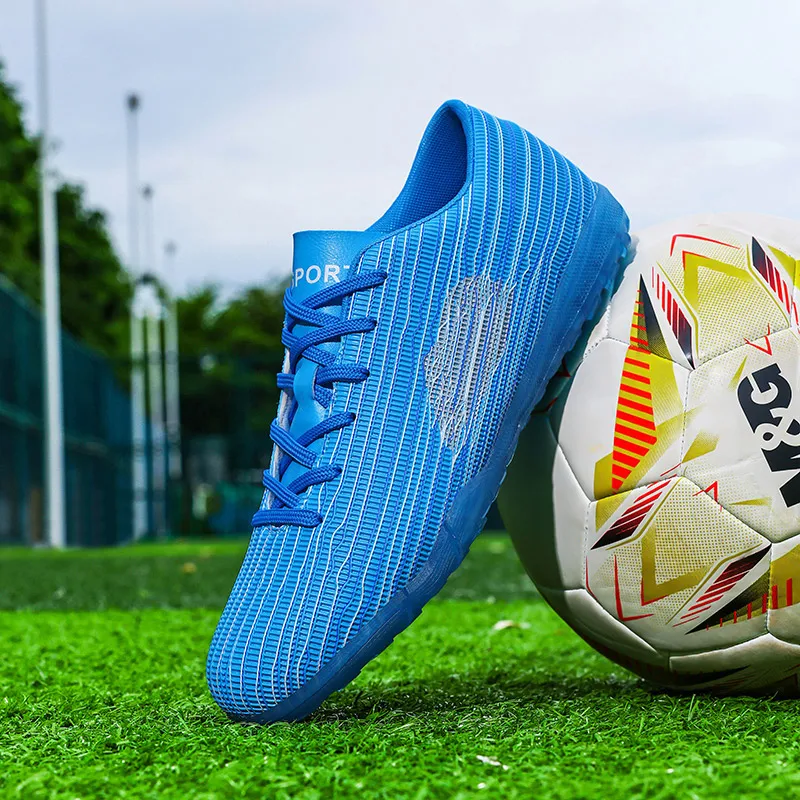 Firm Field Professional Football Cleats Wearproof Thick Sole Strong Grip Stud Design Men Competition Sports Footwear
Firm Field Professional Football Cleats Wearproof Thick Sole Strong Grip Stud Design Men Competition Sports Footwear