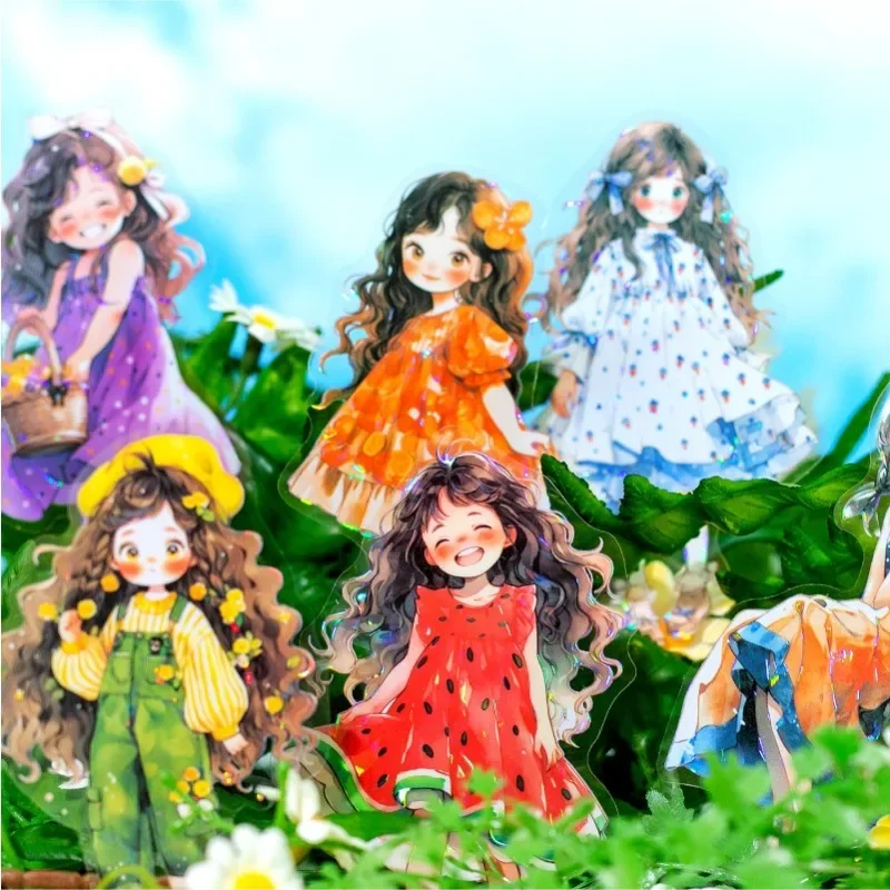 12Pieces Sticker Summer Cute Multi Series Cute Girls Handbook Decoration Materials Supplies Package Scrapbooking cut 155*91mm
12Pieces Sticker Summer Cute Multi Series Cute Girls Handbook Decoration Materials Supplies Package Scrapbooking cut 155*91mm