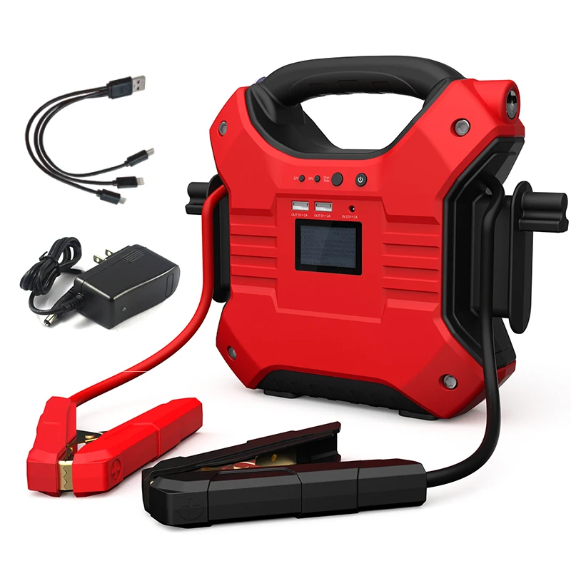 Car Emergency Starting Power 12V/24V Battery Lighter With Safety Hammer and Compass Car Jump Starter Power Bank
Car Emergency Starting Power 12V/24V Battery Lighter With Safety Hammer and Compass Car Jump Starter Power Bank
