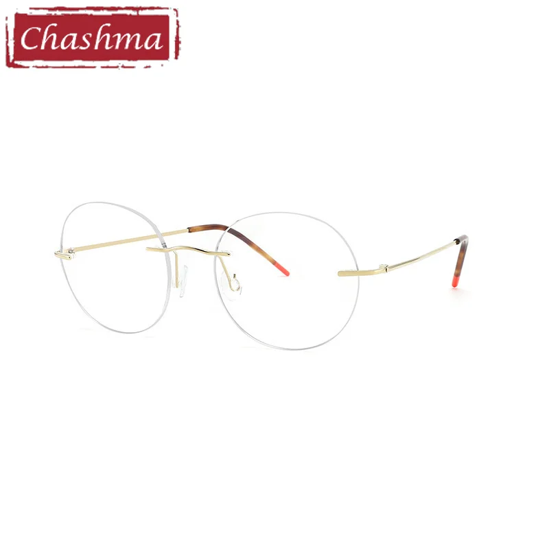 Chashma Top Quality Rimless Eyeglasses Men Glasses Pure Titanium Ultra Light Women Frame Optical Crystal Eyewear for Gentlemen
Chashma Top Quality Rimless Eyeglasses Men Glasses Pure Titanium Ultra Light Women Frame Optical Crystal Eyewear for Gentlemen