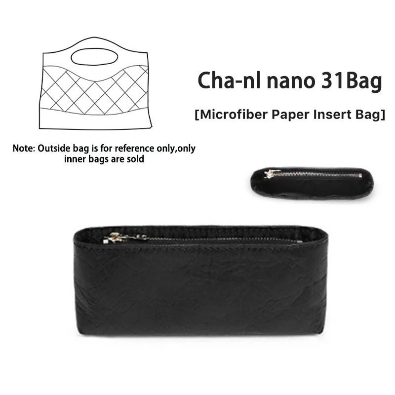 Multi-Pocket Organizer For Cha-nl 31 Nano Bag Storage Inner Liner Bag Dupont Paper Insert Cosmetic Organizer
Multi-Pocket Organizer For Cha-nl 31 Nano Bag Storage Inner Liner Bag Dupont Paper Insert Cosmetic Organizer