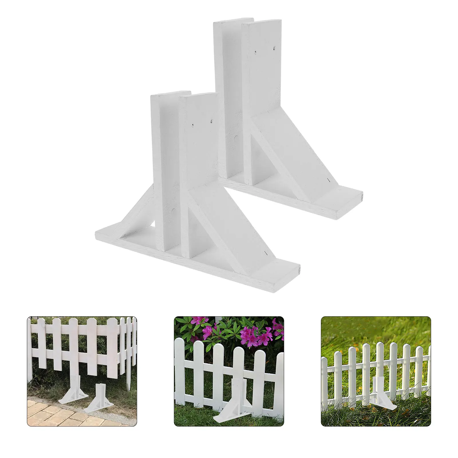 2Pcs Accessories Holder Durable Privacy Supplies Screening Supplies Fence Stand Support Garden Fence Base Small
2Pcs Accessories Holder Durable Privacy Supplies Screening Supplies Fence Stand Support Garden Fence Base Small