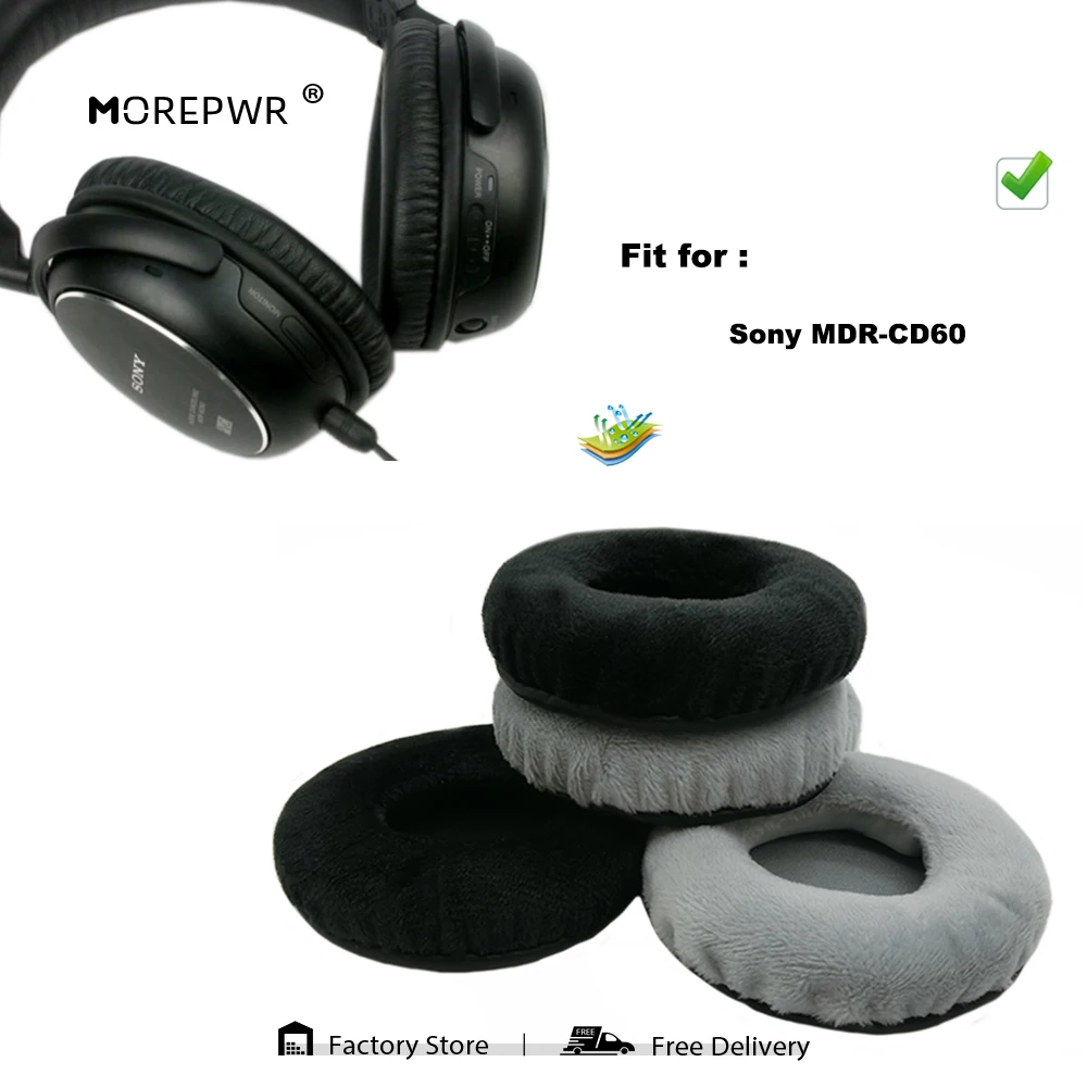 Morepwr новые обновленные Сменные амбушюры для наушников Sony MDR-CD60, детали гарнитуры, Кожаная подушка, бархатный чехол для наушников
Morepwr новые обновленные Сменные амбушюры для наушников Sony MDR-CD60, детали гарнитуры, Кожаная подушка, бархатный чехол для наушников