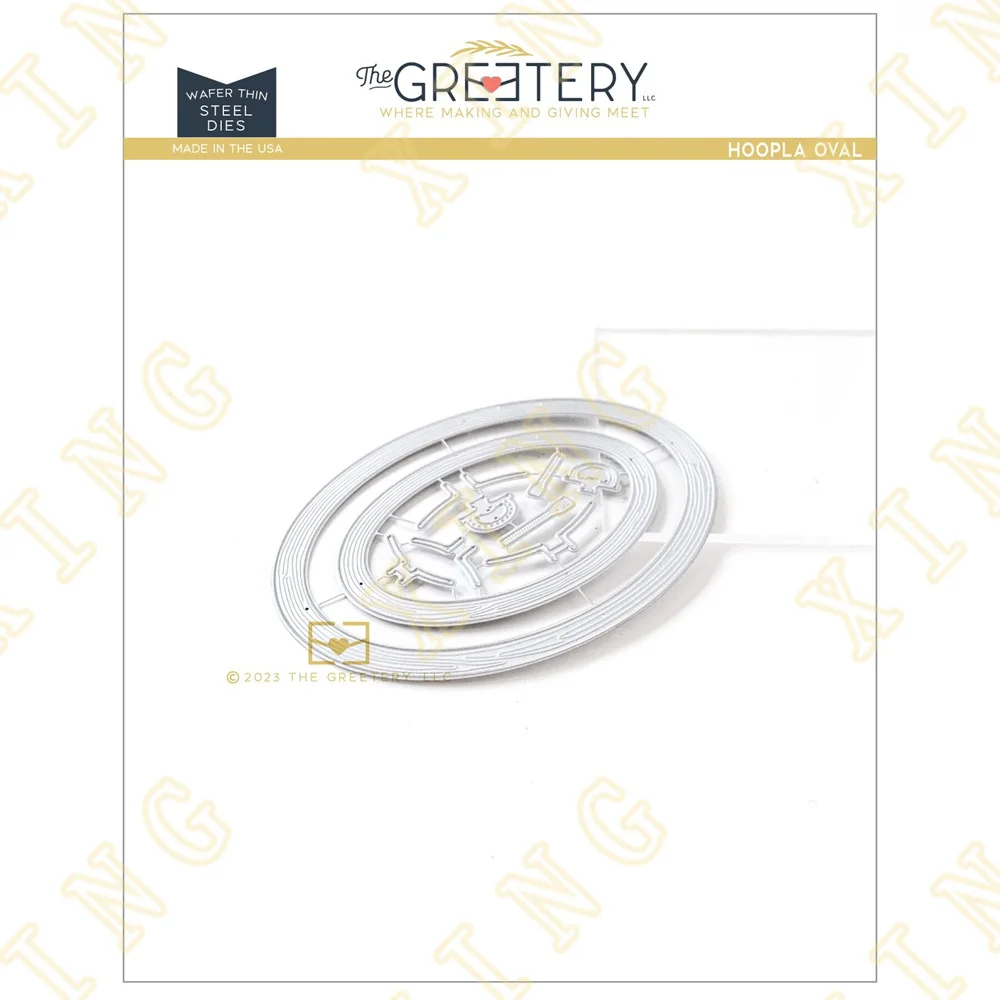 Cut Die Hoopla Oval Metal Craft Cutting Dies DIY Scrapbook Paper Diary Decoration Card Handmade Embossing New Product for 2023
Cut Die Hoopla Oval Metal Craft Cutting Dies DIY Scrapbook Paper Diary Decoration Card Handmade Embossing New Product for 2023