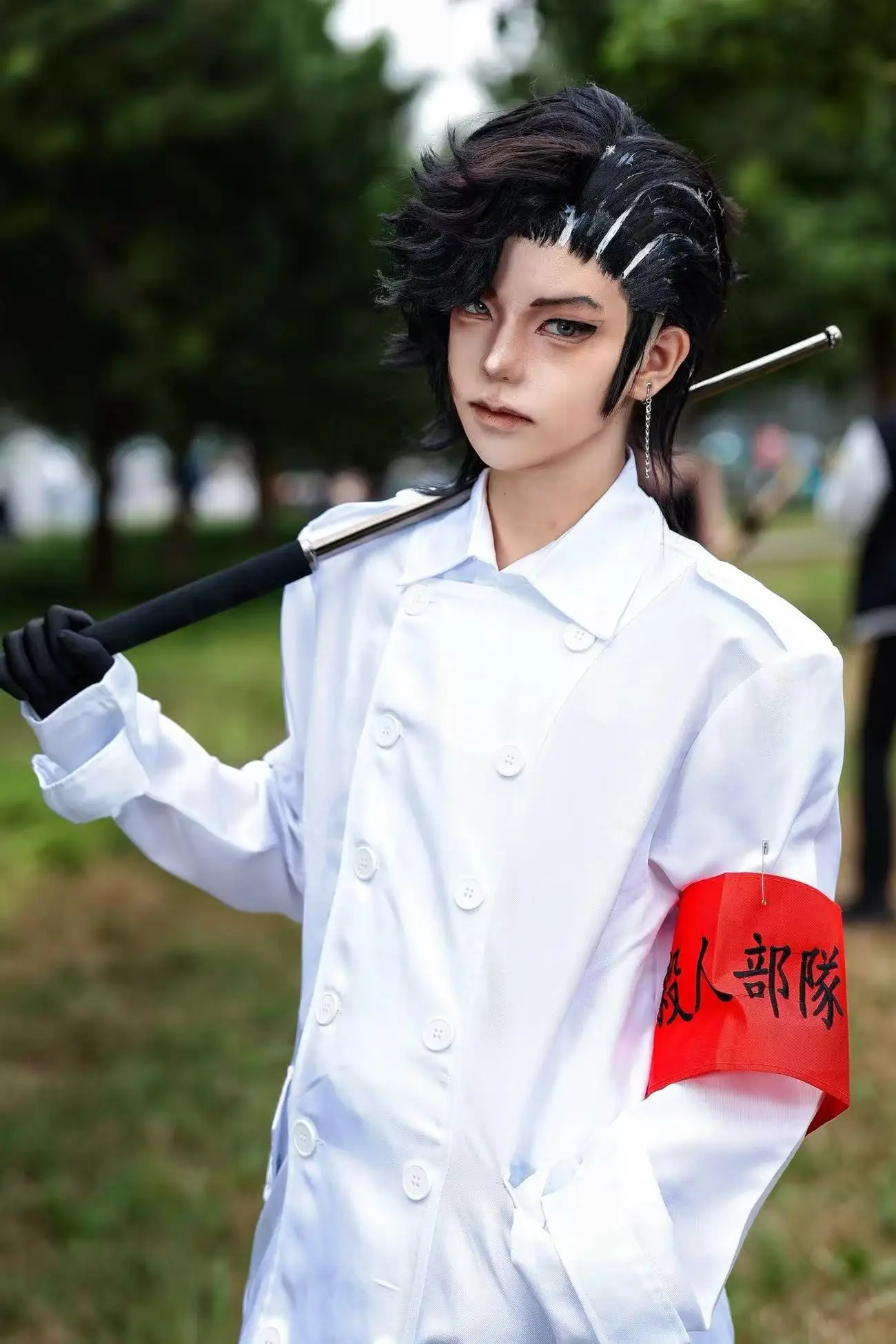 Anime Tokyo Revengers Cosplay Costume | White Delinquent Uniform Set
Anime Tokyo Revengers Cosplay Costume | White Delinquent Uniform Set