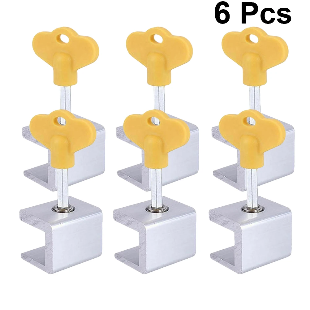6pcs Sliding Window Vertical Security Anti-theft Door Protection Child Sash Cabinet Lock Safety Door Lock Low Noise Fits Most
6pcs Sliding Window Vertical Security Anti-theft Door Protection Child Sash Cabinet Lock Safety Door Lock Low Noise Fits Most