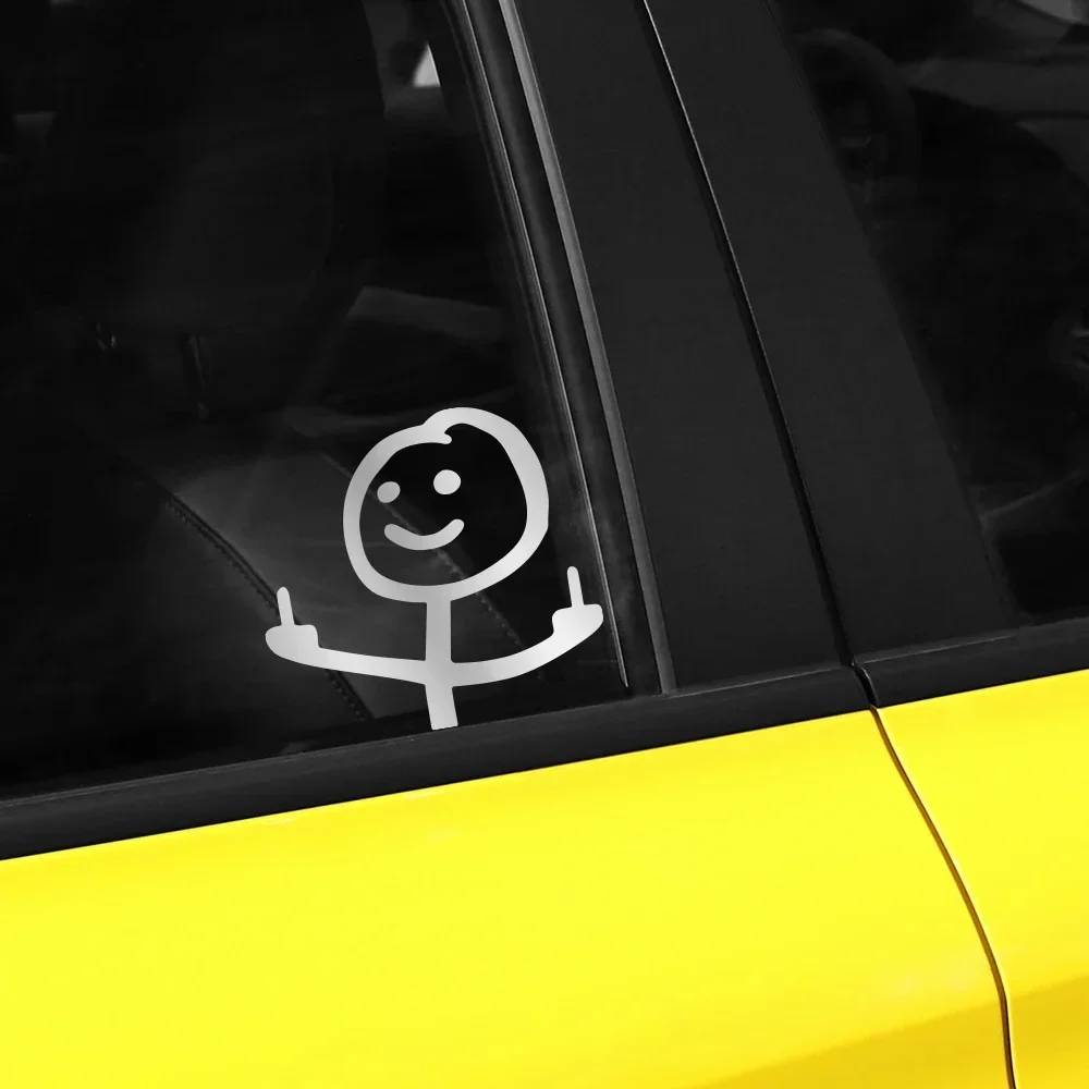 1Pc Easy Apply Funny Middle Finger Stick Figure Decal Waterproof Vinyl Car Truck Window Bumper Sticker
1Pc Easy Apply Funny Middle Finger Stick Figure Decal Waterproof Vinyl Car Truck Window Bumper Sticker