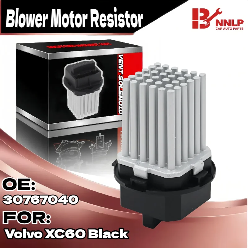 For Piece of 1 4 Pin HVAC Blower Motor Resistor Heater fit for Volvo XC60 Black 30767040
For Piece of 1 4 Pin HVAC Blower Motor Resistor Heater fit for Volvo XC60 Black 30767040