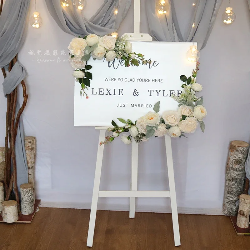 Wedding reception plate kt board custom wedding signage full set of decorative simulation flower guide plate
Wedding reception plate kt board custom wedding signage full set of decorative simulation flower guide plate