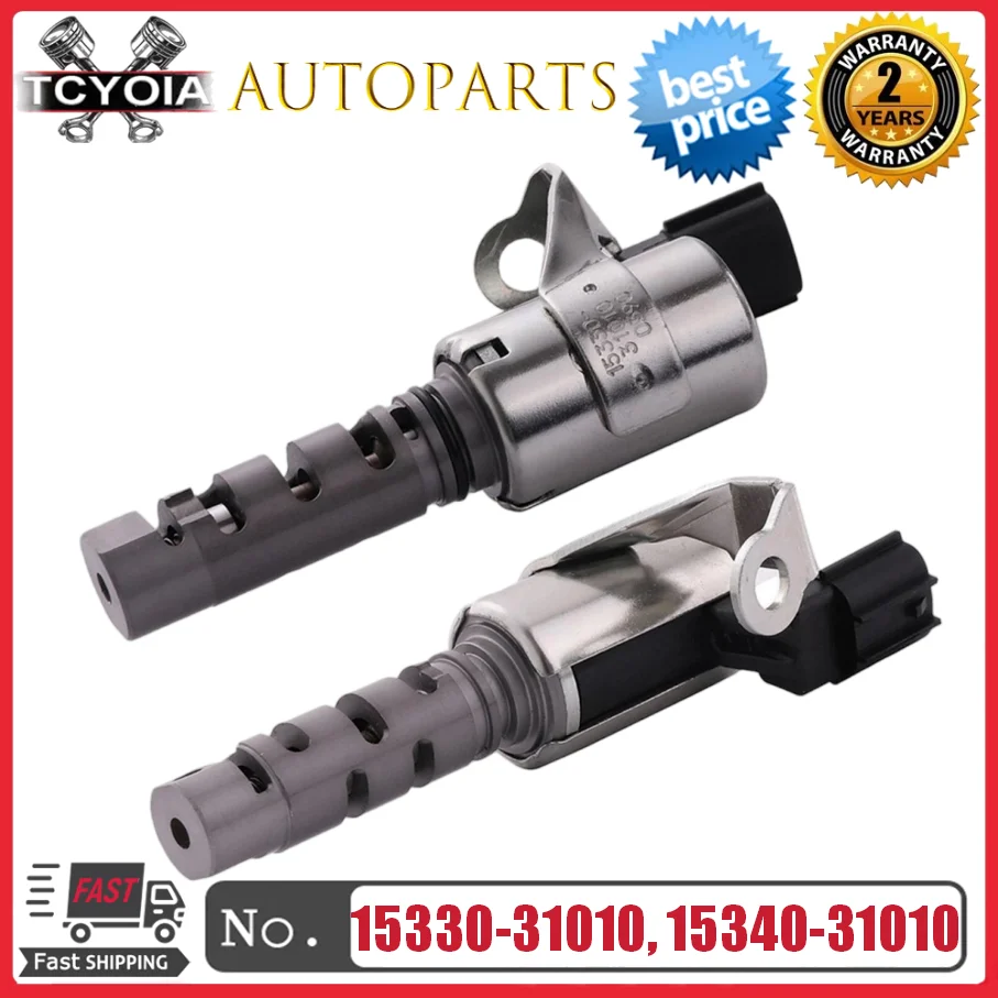 2pcs Variable Valve Timing Solenoid 15330-31010 15340-31010 For Toyota Tacoma Tundra 4Runner Hilux 4.0L V6 Lexus IS250 2.5L V6
2pcs Variable Valve Timing Solenoid 15330-31010 15340-31010 For Toyota Tacoma Tundra 4Runner Hilux 4.0L V6 Lexus IS250 2.5L V6