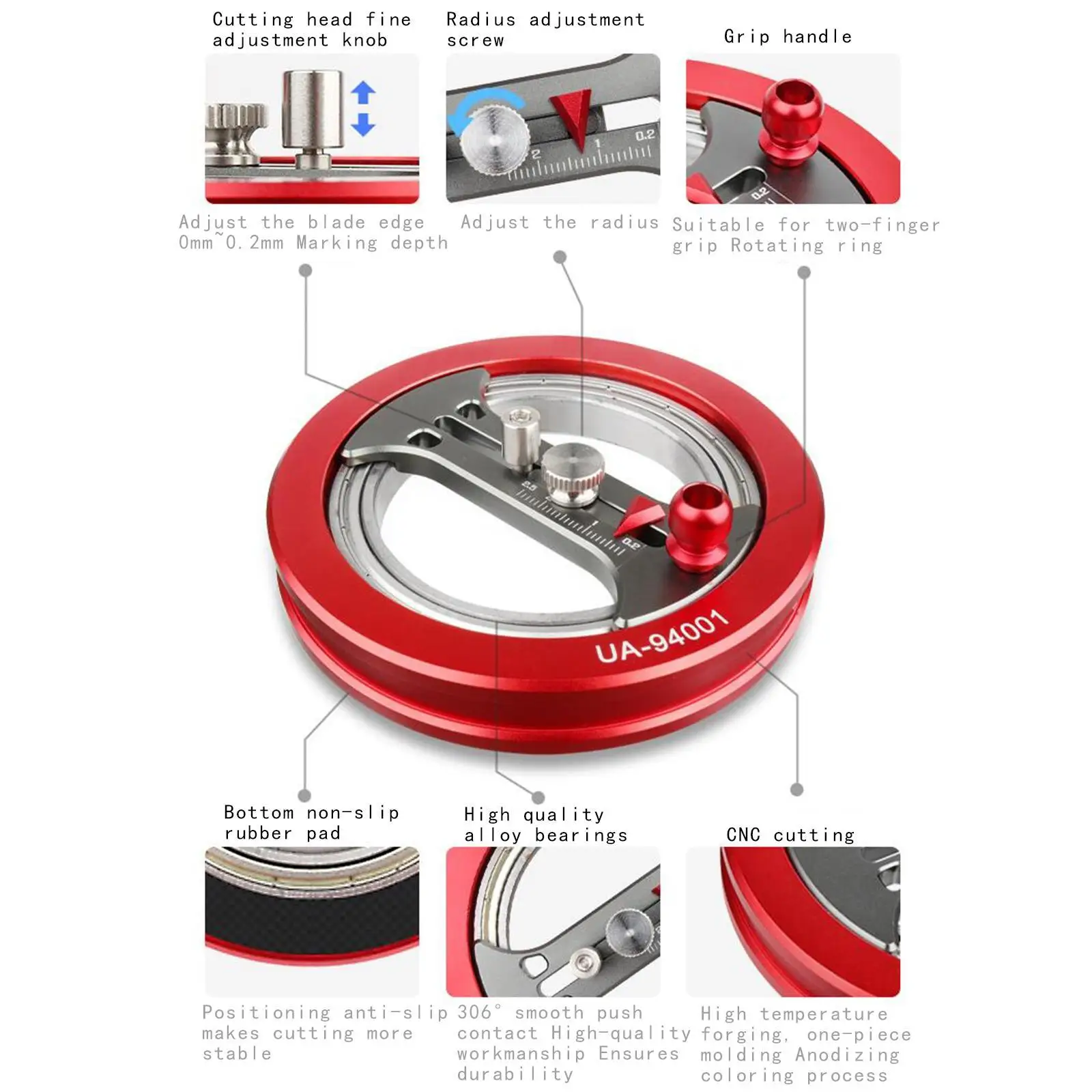 Регулируемый круглый резак, регулируемый аксессуар для хобби, компактный круглый резак, инструмент для коллекций украшений
Регулируемый круглый резак, регулируемый аксессуар для хобби, компактный круглый резак, инструмент для коллекций украшений