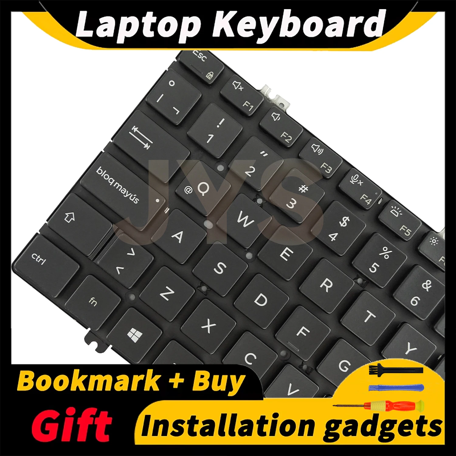 Suitable for DELL latitude 3300 5200 5300 7200 7300 3301 laptop replacement keyboard with backlight Latin Spanish layout 
Suitable for DELL latitude 3300 5200 5300 7200 7300 3301 laptop replacement keyboard with backlight Latin Spanish layout