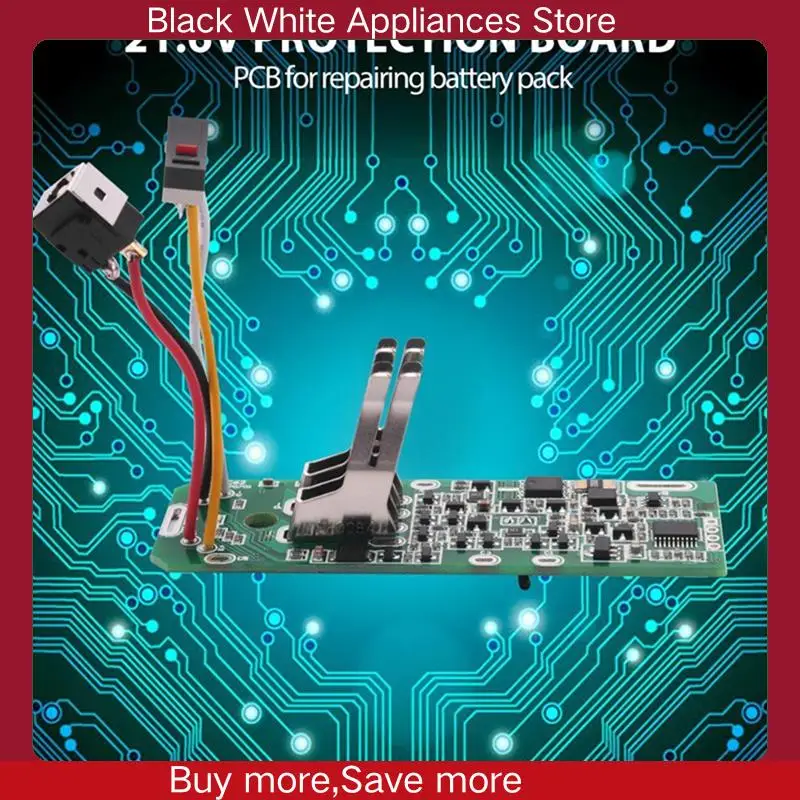 For Dyson 21.6V V6 Vacuum Cleaner Li- Battery Charging Circuit Board PCB Protection-CLIM
For Dyson 21.6V V6 Vacuum Cleaner Li- Battery Charging Circuit Board PCB Protection-CLIM