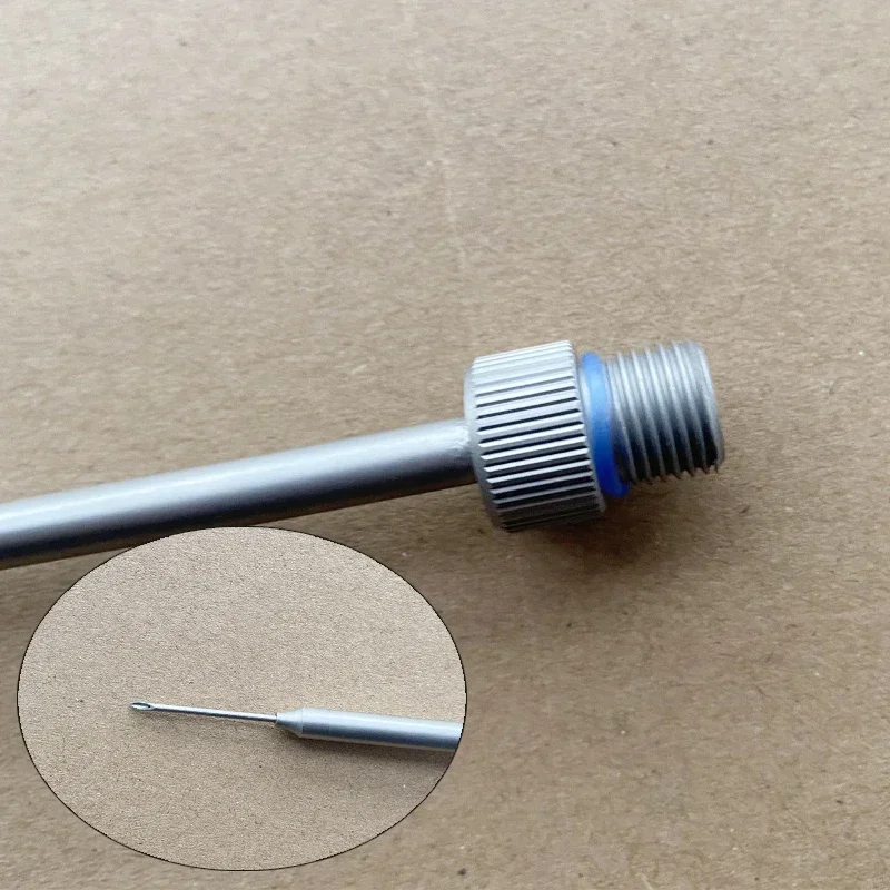 lsparoscopic instrument aspiration needle and injection cannula with with screw
lsparoscopic instrument aspiration needle and injection cannula with with screw