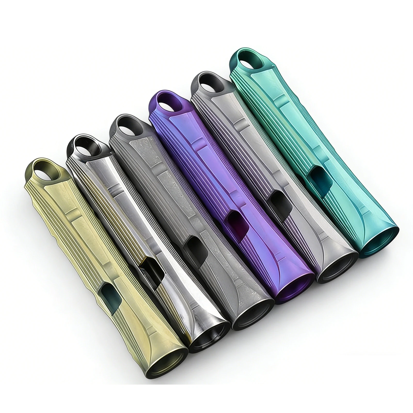 TIBROMTACK Titanium Whistle, Gr5 Titanium Emergency Whistle Loud Survival Whistle, Portable Whistles for Outdoor
TIBROMTACK Titanium Whistle, Gr5 Titanium Emergency Whistle Loud Survival Whistle, Portable Whistles for Outdoor
