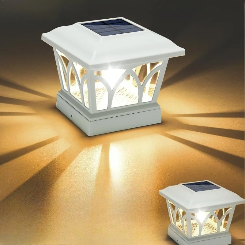 Solar Powered Fence Post Light Outdoor Waterproof Garden Decor LED Tungsten Lamp
Solar Powered Fence Post Light Outdoor Waterproof Garden Decor LED Tungsten Lamp