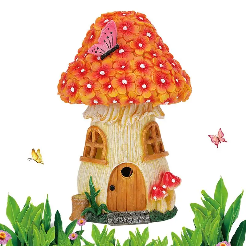 Creative Mushroom House Garden Lights Mushroom Solar Lights Cute Resin Statue Garden Decoration Unique Solar Lights Outdoor
Creative Mushroom House Garden Lights Mushroom Solar Lights Cute Resin Statue Garden Decoration Unique Solar Lights Outdoor