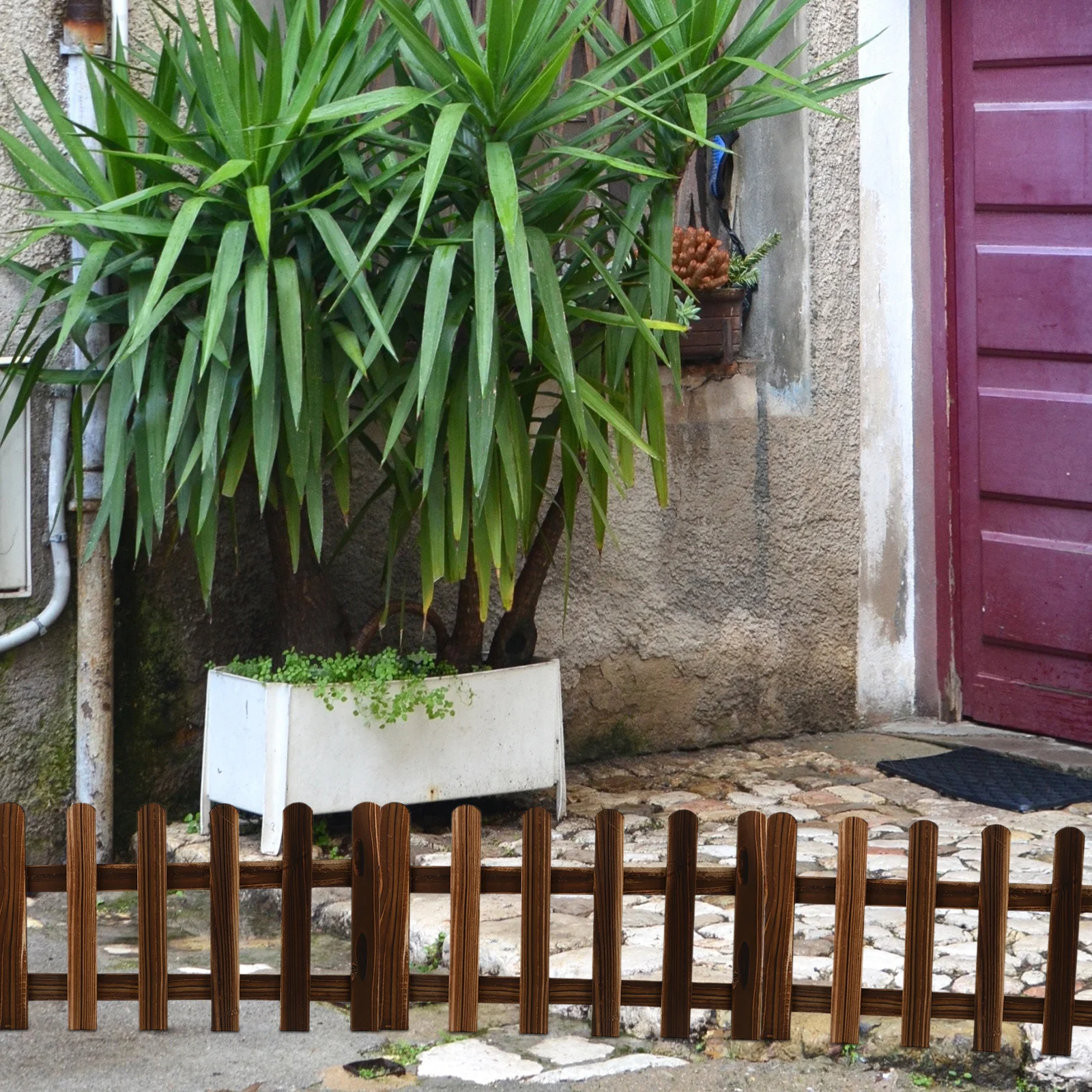 2Pcs Wooden Fence for Garden Outdoor Decorative Fence Sturdy Reusable Landscape Partition DIY Yard Fencing for Courtyard Balcony
2Pcs Wooden Fence for Garden Outdoor Decorative Fence Sturdy Reusable Landscape Partition DIY Yard Fencing for Courtyard Balcony