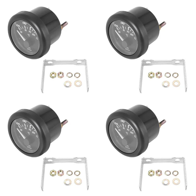 AC88-4X VDO Water Temperature Gauge Electromagnetic Water Temperature Gauge 38-120C/100-250F 24V
AC88-4X VDO Water Temperature Gauge Electromagnetic Water Temperature Gauge 38-120C/100-250F 24V