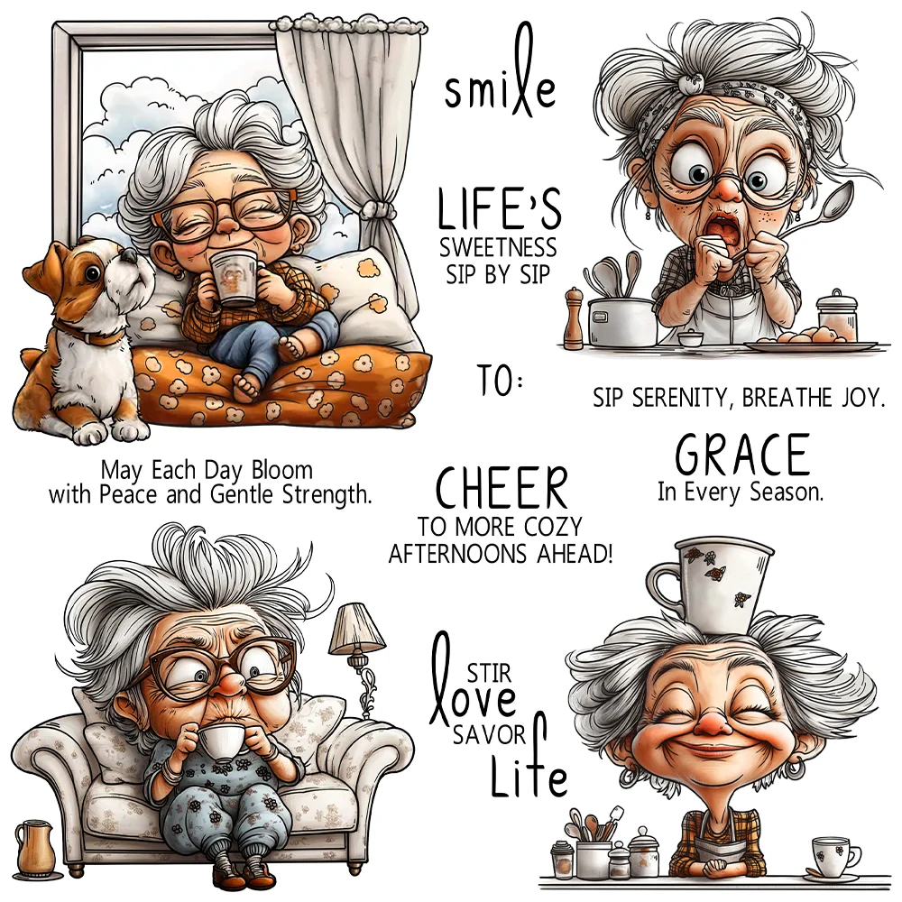 Mangocraft Old Lady Holiday Life Cutting Dies Clear Stamp DIY Scrapbooking Metal Dies Silicone Stamp For Card Crafts Decor
Mangocraft Old Lady Holiday Life Cutting Dies Clear Stamp DIY Scrapbooking Metal Dies Silicone Stamp For Card Crafts Decor
