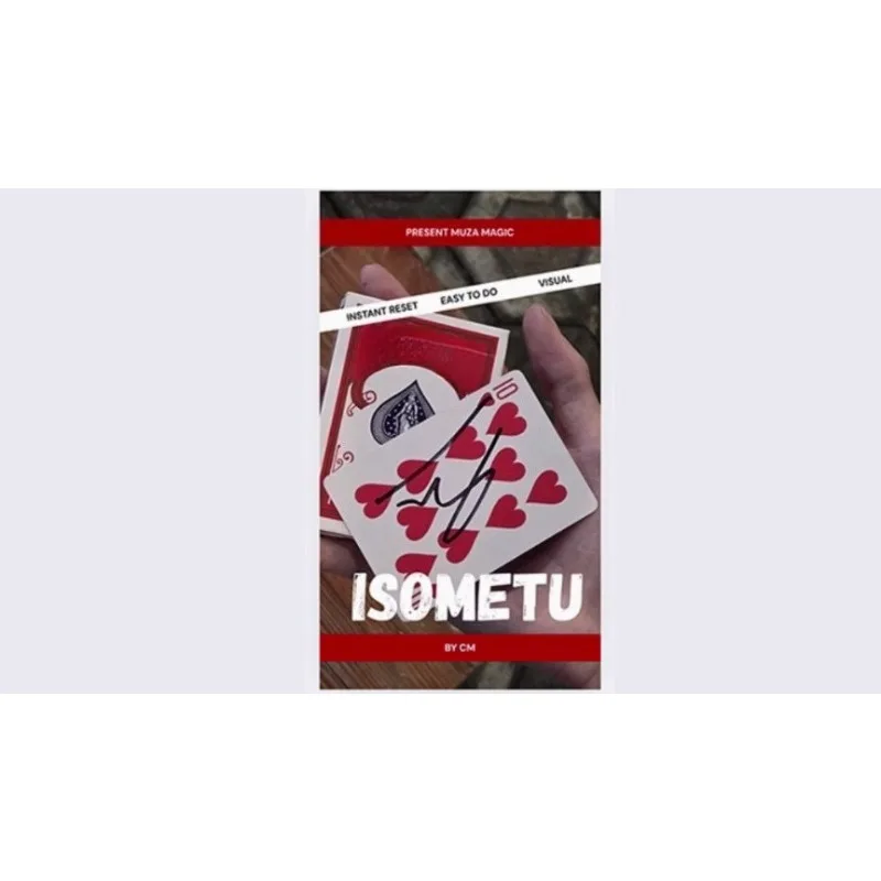 ISOMETU Gimmick BY CM Close Up Magic Tricks Illusions Magician Beginner Spectator's Chosen Card Penetrate Card Box Magic Props
ISOMETU Gimmick BY CM Close Up Magic Tricks Illusions Magician Beginner Spectator's Chosen Card Penetrate Card Box Magic Props