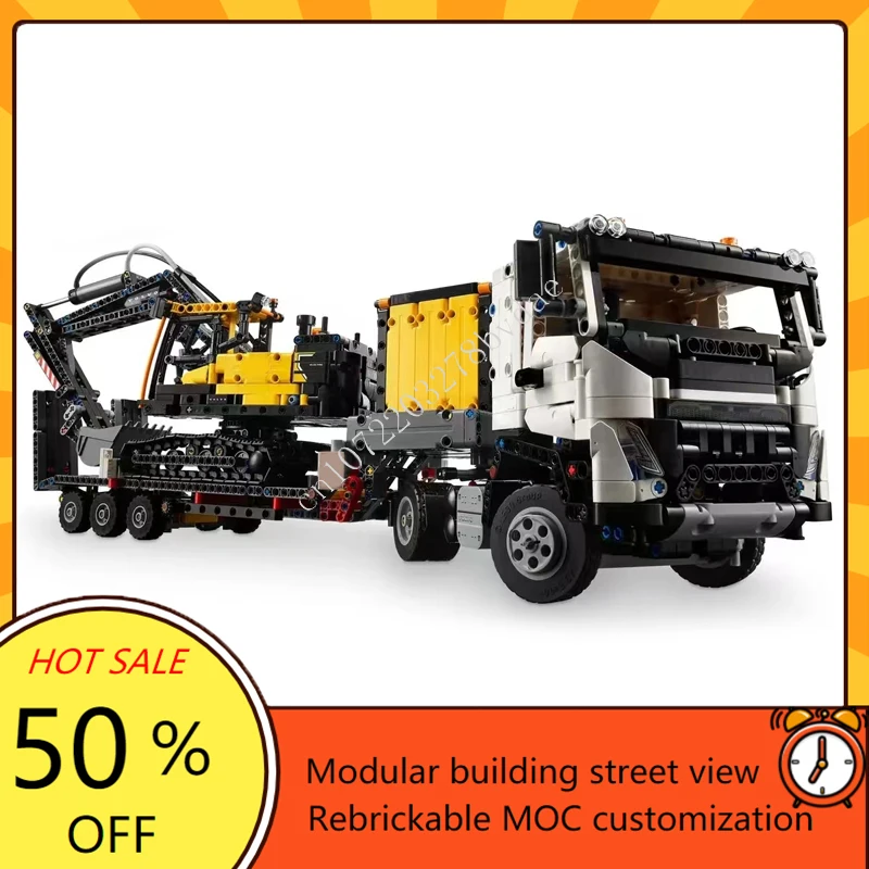 2274 шт. MOC-42175 City FMX модель грузовика и экскаватора строительные блоки технология кирпичи DIY сборка детские игрушки рождественские подарки
2274 шт. MOC-42175 City FMX модель грузовика и экскаватора строительные блоки технология кирпичи DIY сборка детские игрушки рождественские подарки