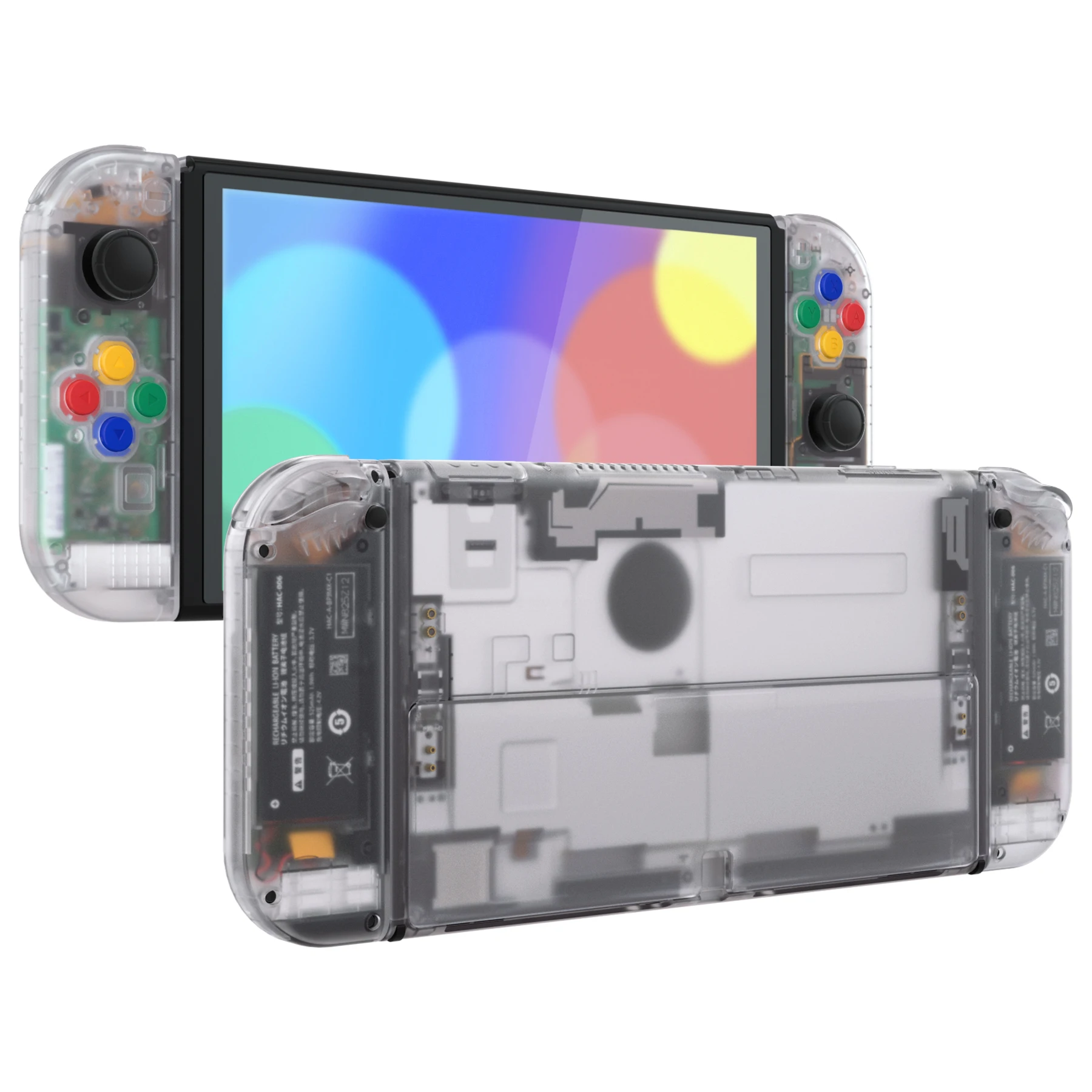 Экстремальный сменный полный комплект корпуса для Nintendo Switch OLED - Clear
Экстремальный сменный полный комплект корпуса для Nintendo Switch OLED - Clear
