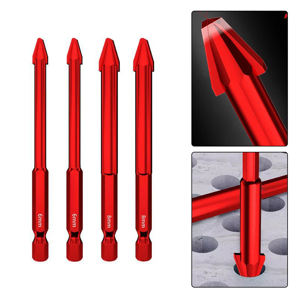 3/4pcs 6-12mm Drill Bit Set Eccentric Drill Drilling Glass Tile Punching Rock Slab Triangle Drill Bit For Wood Metal Sheet
3/4pcs 6-12mm Drill Bit Set Eccentric Drill Drilling Glass Tile Punching Rock Slab Triangle Drill Bit For Wood Metal Sheet