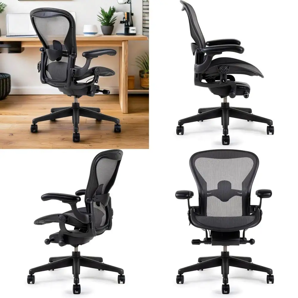 Refurbished V2 Office Chair Size B With New Adjustable Lumbar Support And Arms
Refurbished V2 Office Chair Size B With New Adjustable Lumbar Support And Arms