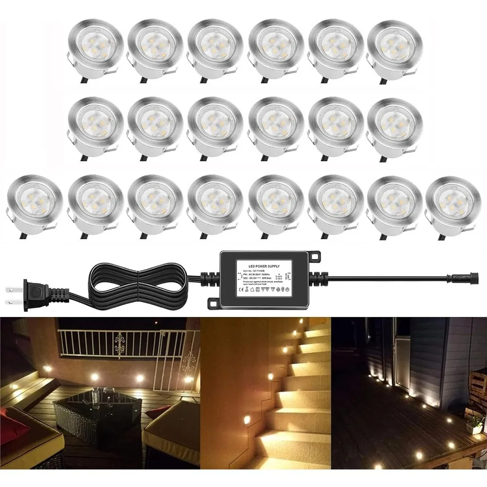 Led Deck Lights Outdoor Waterproof Low Voltage Stainless Steel 1W Outdoor Yard Garden Decoration Lamps Landscape Pathway - Best
Led Deck Lights Outdoor Waterproof Low Voltage Stainless Steel 1W Outdoor Yard Garden Decoration Lamps Landscape Pathway - Best