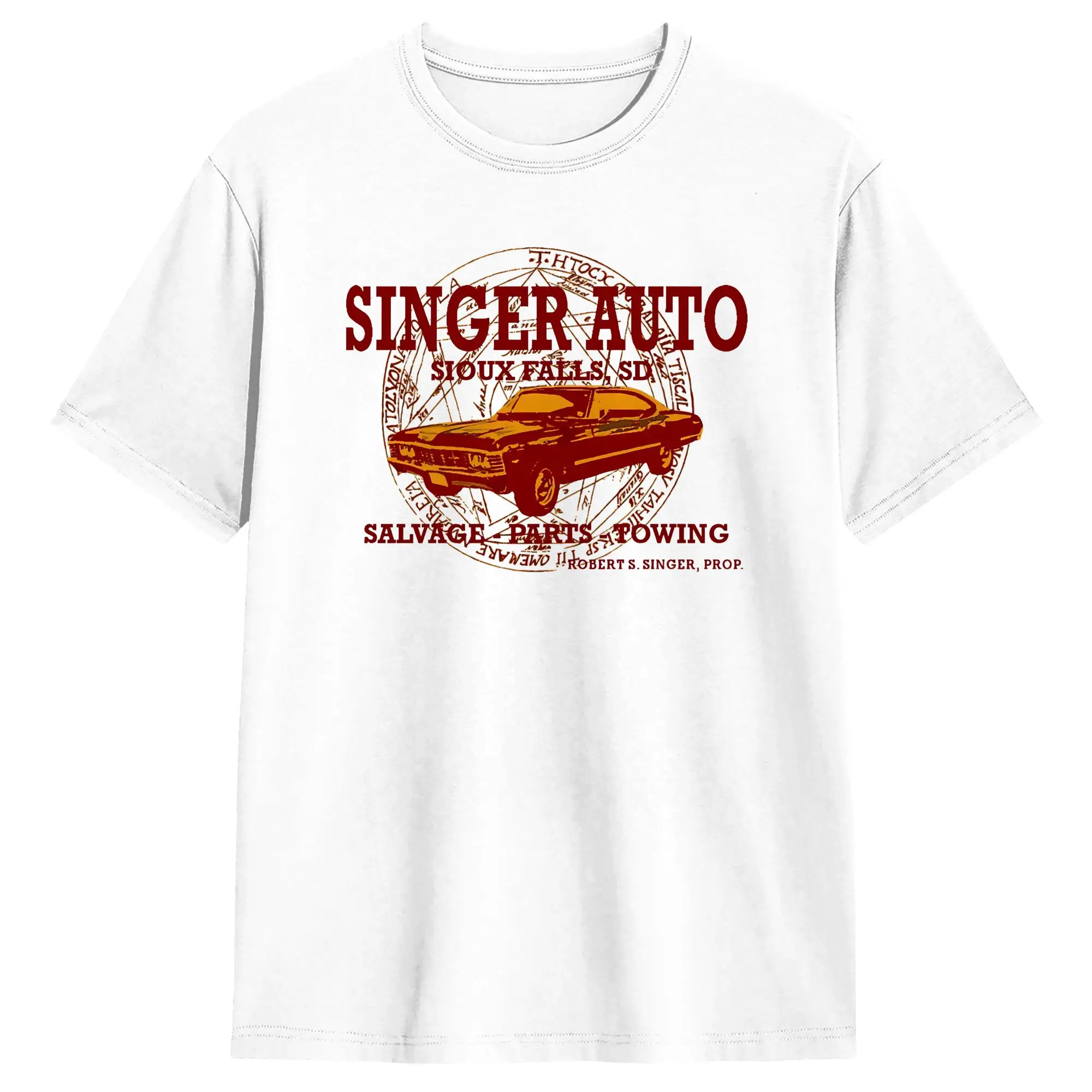 Streetwear T Shirt Summer SINGER AUTO Impala Supernatural Hip Hop T-Shirts Cotton Tee Shirt for Men Y2K Basic Short Sleeve Tops
Streetwear T Shirt Summer SINGER AUTO Impala Supernatural Hip Hop T-Shirts Cotton Tee Shirt for Men Y2K Basic Short Sleeve Tops