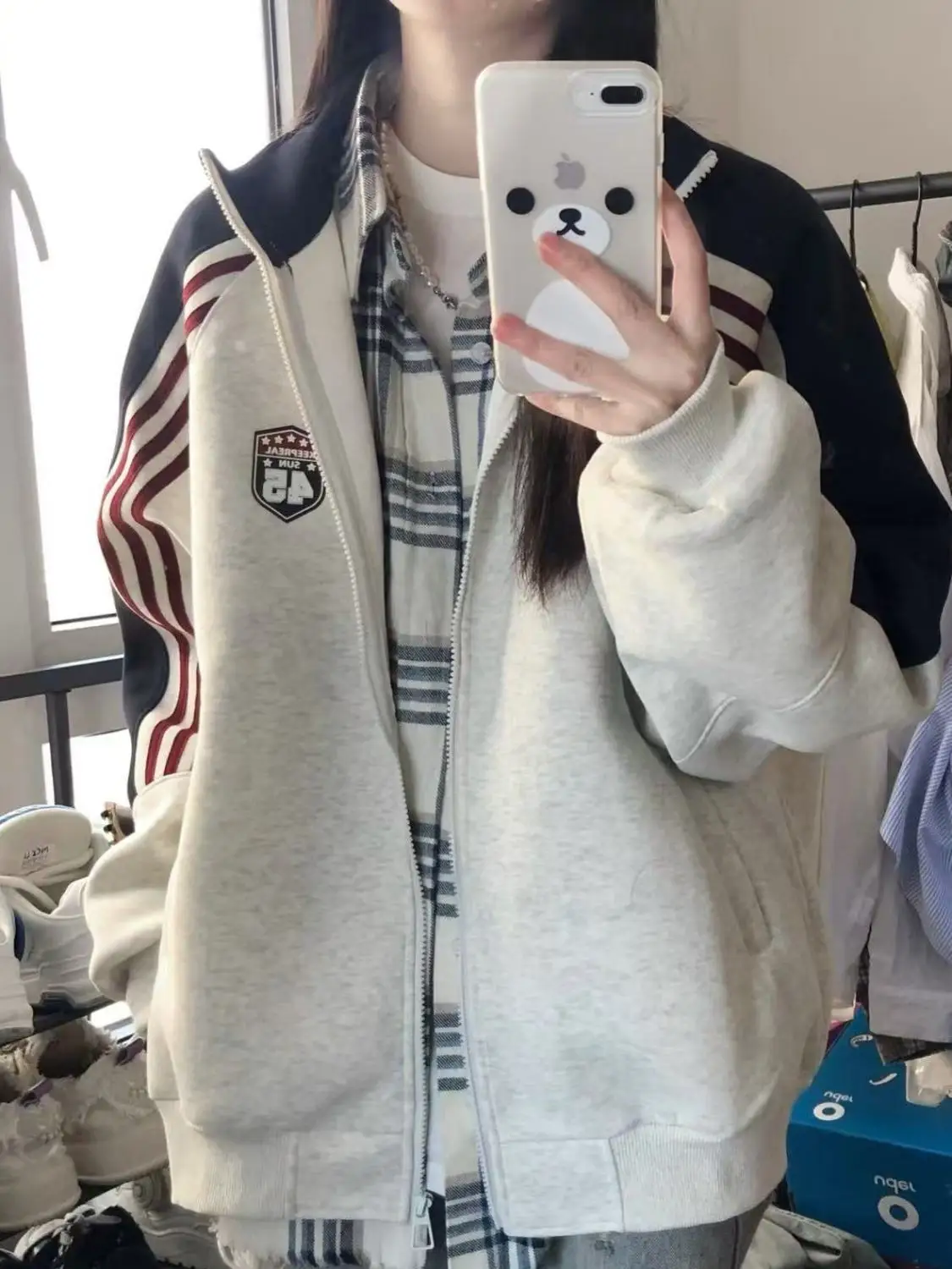 plus Size 300 Pou American Retro Patchwork Trendy Loose Hoodie New Faion Casual Versatile Top Women's Sweatirt
plus Size 300 Pou American Retro Patchwork Trendy Loose Hoodie New Faion Casual Versatile Top Women's Sweatirt