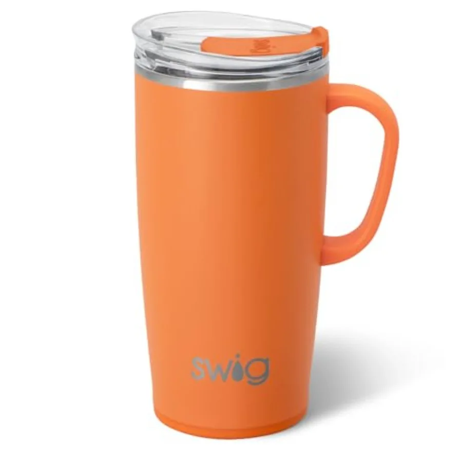 Travel Mug, Insulated Tumbler with Handle and Lid, Travel Coffee Mug, Cup Holder Friendly, Stainless Steel Tumbler, Reusable In
Travel Mug, Insulated Tumbler with Handle and Lid, Travel Coffee Mug, Cup Holder Friendly, Stainless Steel Tumbler, Reusable In