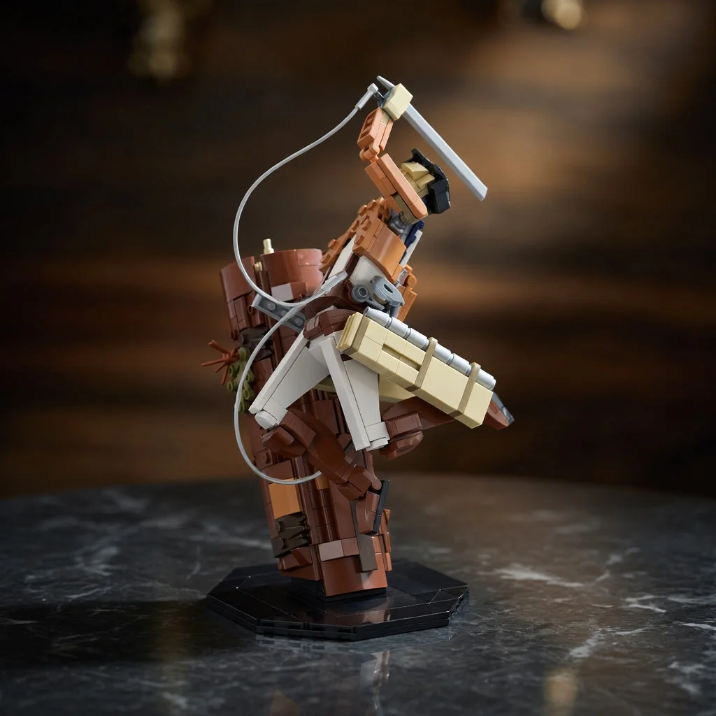 MOC Anime Giant Slayer Action Figure Building Blocks Set Airborne Swordsman Combat Scene DIY Bricks Model Desktop Decor
MOC Anime Giant Slayer Action Figure Building Blocks Set Airborne Swordsman Combat Scene DIY Bricks Model Desktop Decor