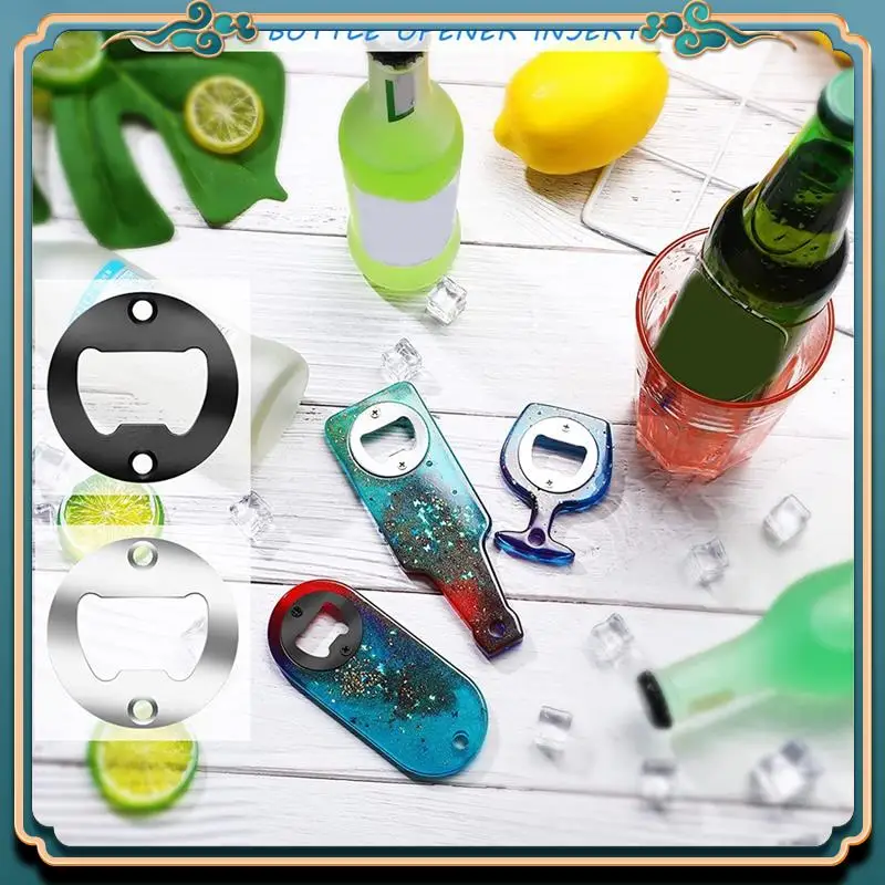 1 Set Bottle Opener Inserts Kits DIY Beer Opener Round DIY Bottle Opener Bottle Opener Hardware Black+Silver
1 Set Bottle Opener Inserts Kits DIY Beer Opener Round DIY Bottle Opener Bottle Opener Hardware Black+Silver