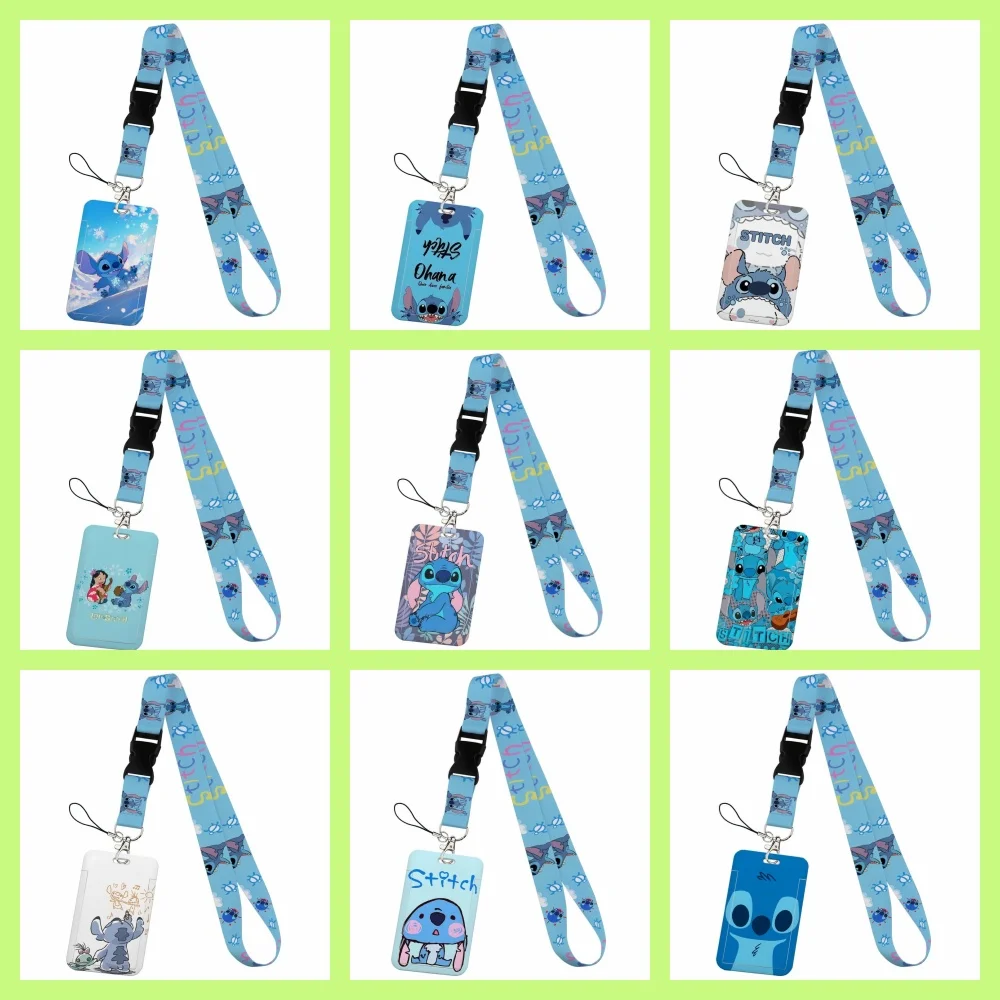 Disney Stitch Angel Cartoon ID Badge Holder Keychain Straps Plastic Buckle Mobile Phone Lanyard Student Card Organizer Wholesale
Disney Stitch Angel Cartoon ID Badge Holder Keychain Straps Plastic Buckle Mobile Phone Lanyard Student Card Organizer Wholesale