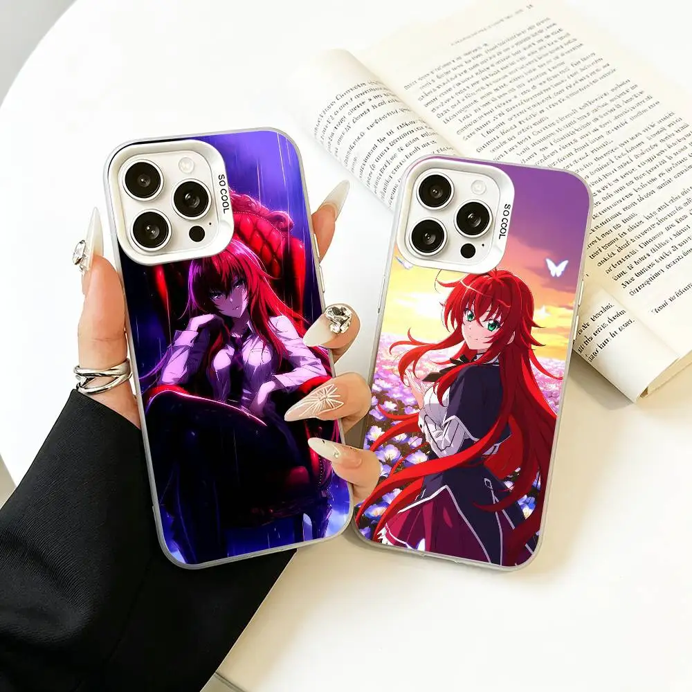 High School DxD Rias Gremory Phone Case For iPhone 11 12 13 14 15 16 17 Pro Max Plus white silver Phone Cover
High School DxD Rias Gremory Phone Case For iPhone 11 12 13 14 15 16 17 Pro Max Plus white silver Phone Cover