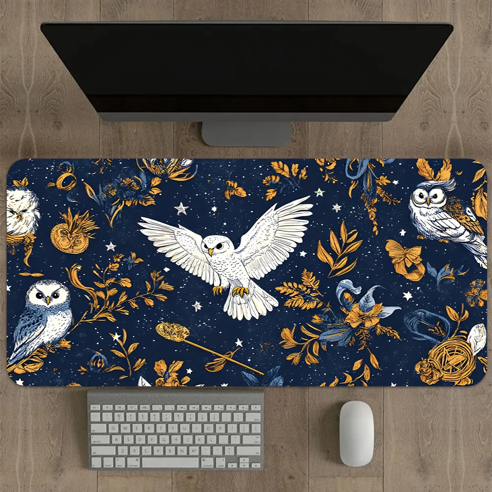 Office mouse pad Owl pattern large rubber non-slip gaming mat XXL mechanical keyboard expansion desk mats locking process
Office mouse pad Owl pattern large rubber non-slip gaming mat XXL mechanical keyboard expansion desk mats locking process