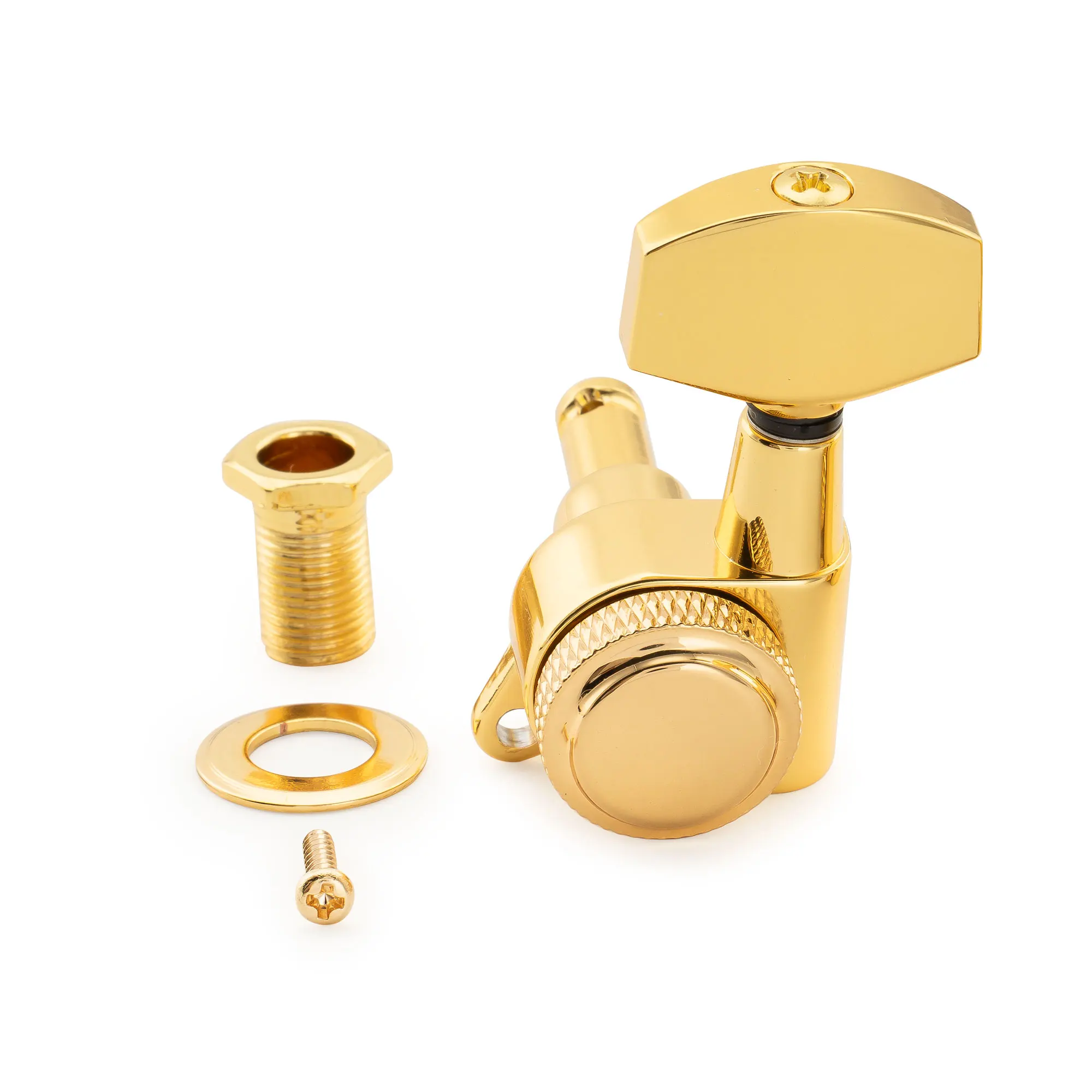 Musiclily Pro 18:1 Ratio Full Sealed Locking Machine Head Tuner Tuning Peg Key with Big Hex Button for Acoustic Electric Guitar
Musiclily Pro 18:1 Ratio Full Sealed Locking Machine Head Tuner Tuning Peg Key with Big Hex Button for Acoustic Electric Guitar