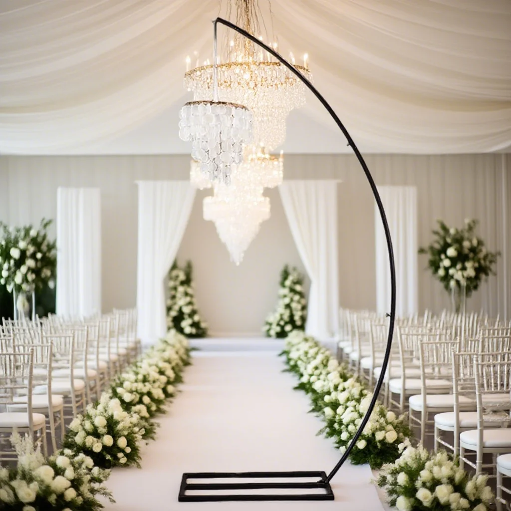 Outdoor Wedding Backdrop Decoration Luxury Chandelier Iron Stand for Stage Road Lead Decor Event Props Customized Flower Frame
Outdoor Wedding Backdrop Decoration Luxury Chandelier Iron Stand for Stage Road Lead Decor Event Props Customized Flower Frame