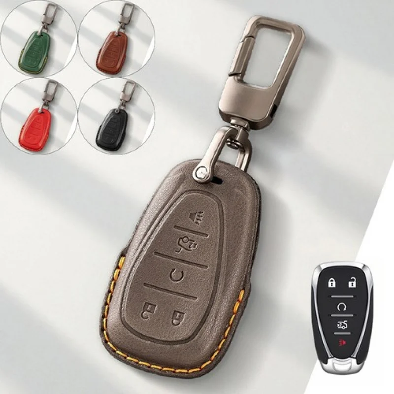 A+ Genuine Leather Car Key Fob Case Cover For Chevrolet Equinox Camaro Cruze Malibu
A+ Genuine Leather Car Key Fob Case Cover For Chevrolet Equinox Camaro Cruze Malibu