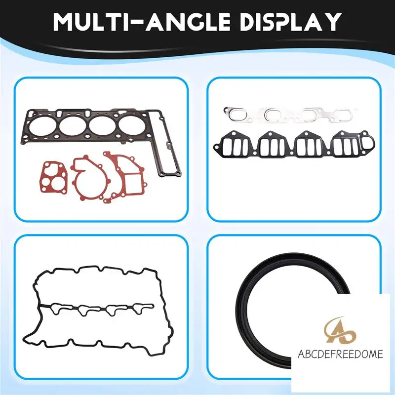 6640100001 Car Engine Overhaul Gasket Kit Rebuilding Kits For Ssangyong Actyon Kyron 2.0 Rexton +D20DT 6640160000
6640100001 Car Engine Overhaul Gasket Kit Rebuilding Kits For Ssangyong Actyon Kyron 2.0 Rexton +D20DT 6640160000