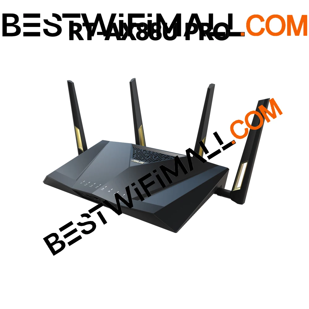 Маршрутизатор ASUS WiFi 6 RT-AX88U PRO AX6000 6 Гбит/с с двумя портами 2.5G, двухдиапазонный, MU-MIMO и OFDMA, AiMesh для всего дома и AiProtection
Маршрутизатор ASUS WiFi 6 RT-AX88U PRO AX6000 6 Гбит/с с двумя портами 2.5G, двухдиапазонный, MU-MIMO и OFDMA, AiMesh для всего дома и AiProtection