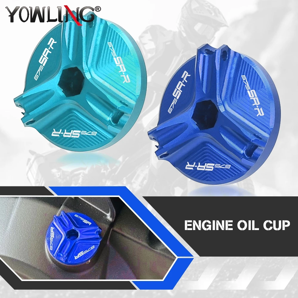 675SR-R Motorcycle Engine Oil Filler Cap Oil Plug Cover For CFMOTO CF MOTO 675SRR 675 SRR 675 SRR SR-R SR-R675 2024 2025 2026
675SR-R Motorcycle Engine Oil Filler Cap Oil Plug Cover For CFMOTO CF MOTO 675SRR 675 SRR 675 SRR SR-R SR-R675 2024 2025 2026