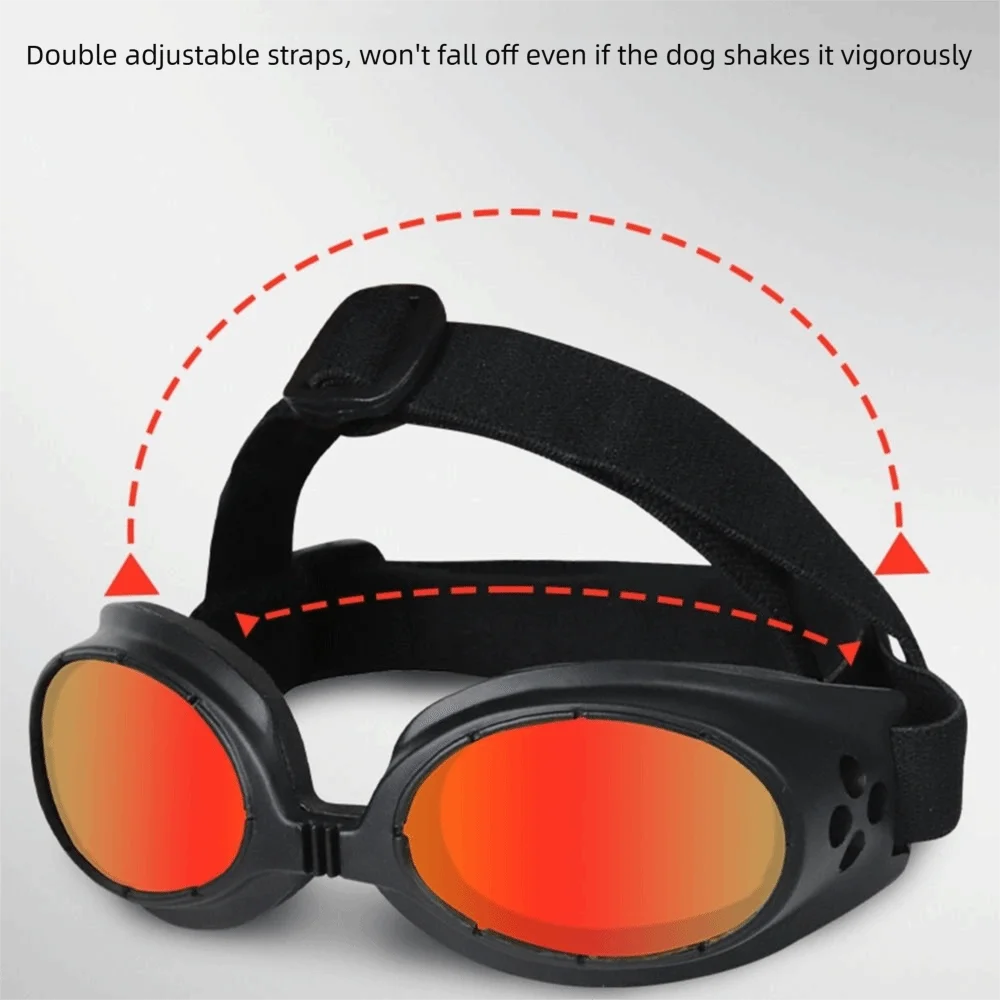 UV400 Protection Dog Sunglasses Impact-Resistant Clear Vision Pet Glasses comfortable to wear Adjustable Doggie Goggles
UV400 Protection Dog Sunglasses Impact-Resistant Clear Vision Pet Glasses comfortable to wear Adjustable Doggie Goggles