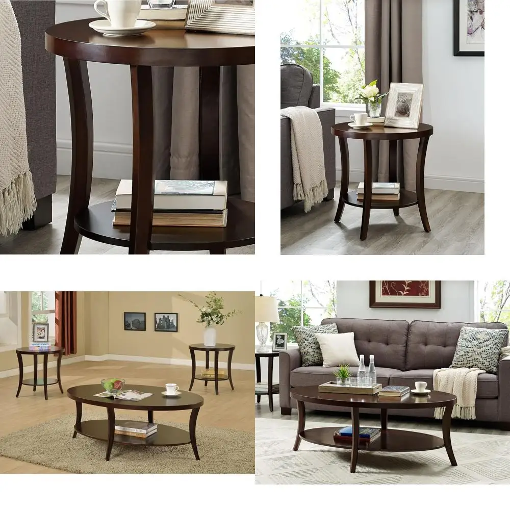 Элегантная пара овальных журнальных столиков
Элегантная пара овальных журнальных столиков