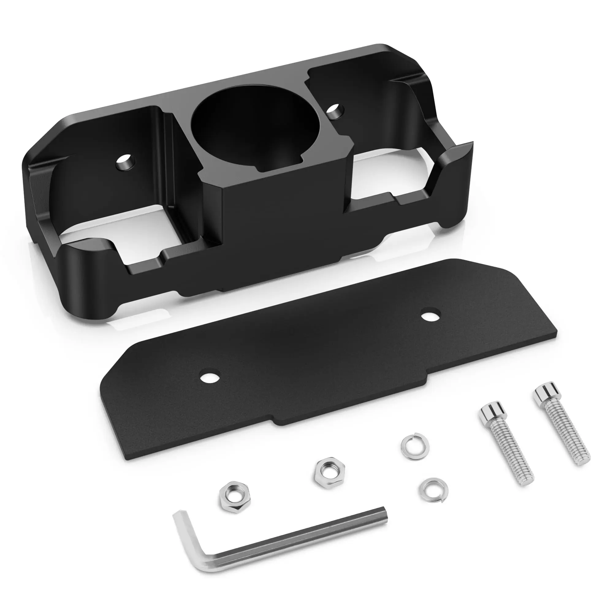 Rustproof Aluminum Alloy Trailer Chain Storage Rack with Integrated Plug Cover, Ideal for RVs and Travel Trailers
Rustproof Aluminum Alloy Trailer Chain Storage Rack with Integrated Plug Cover, Ideal for RVs and Travel Trailers