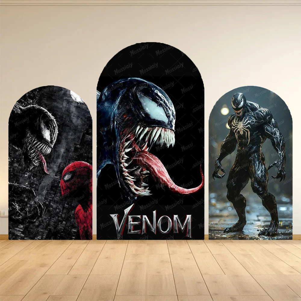 Marvel Venom Arch Backdrop Cover Superhero Banner Dark City Kids Boy Birthday Party Decoration Photography Background Props
Marvel Venom Arch Backdrop Cover Superhero Banner Dark City Kids Boy Birthday Party Decoration Photography Background Props