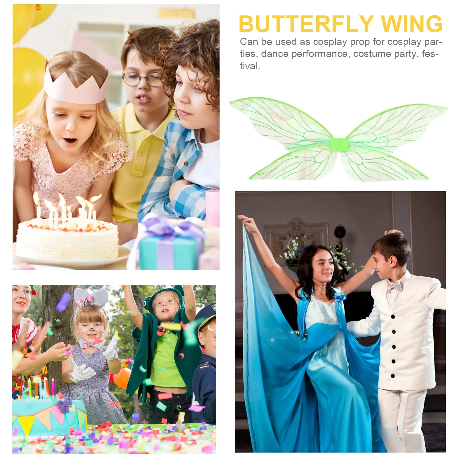 Fairy Wing Costume Prop For Women Adult Cosplay Party Decorative Wing Portable Elf Wings For Photo Booth Performance
Fairy Wing Costume Prop For Women Adult Cosplay Party Decorative Wing Portable Elf Wings For Photo Booth Performance